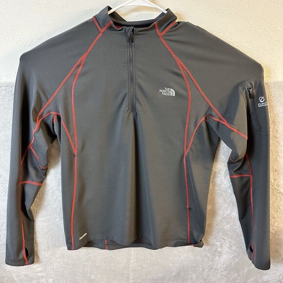 The North Face‎ Flight Series Vapor Wick Stretch Quarter-Zip Pullover L T81 - Picture 1 of 13